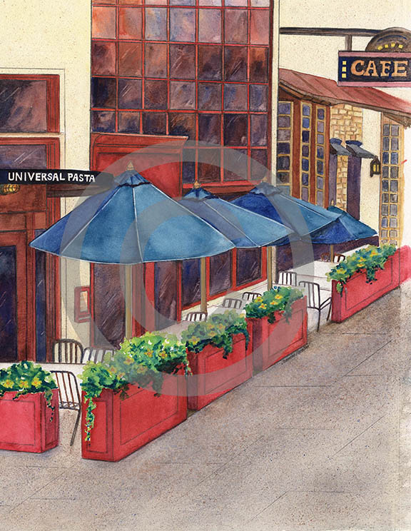 Universal Pasta, Chicago Restaurant, Memory, IntreXDesign